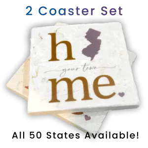 Home State Coasters - Set of 2