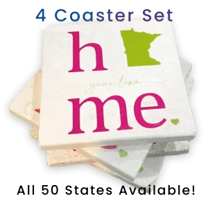 Home State Coasters - Set of 4