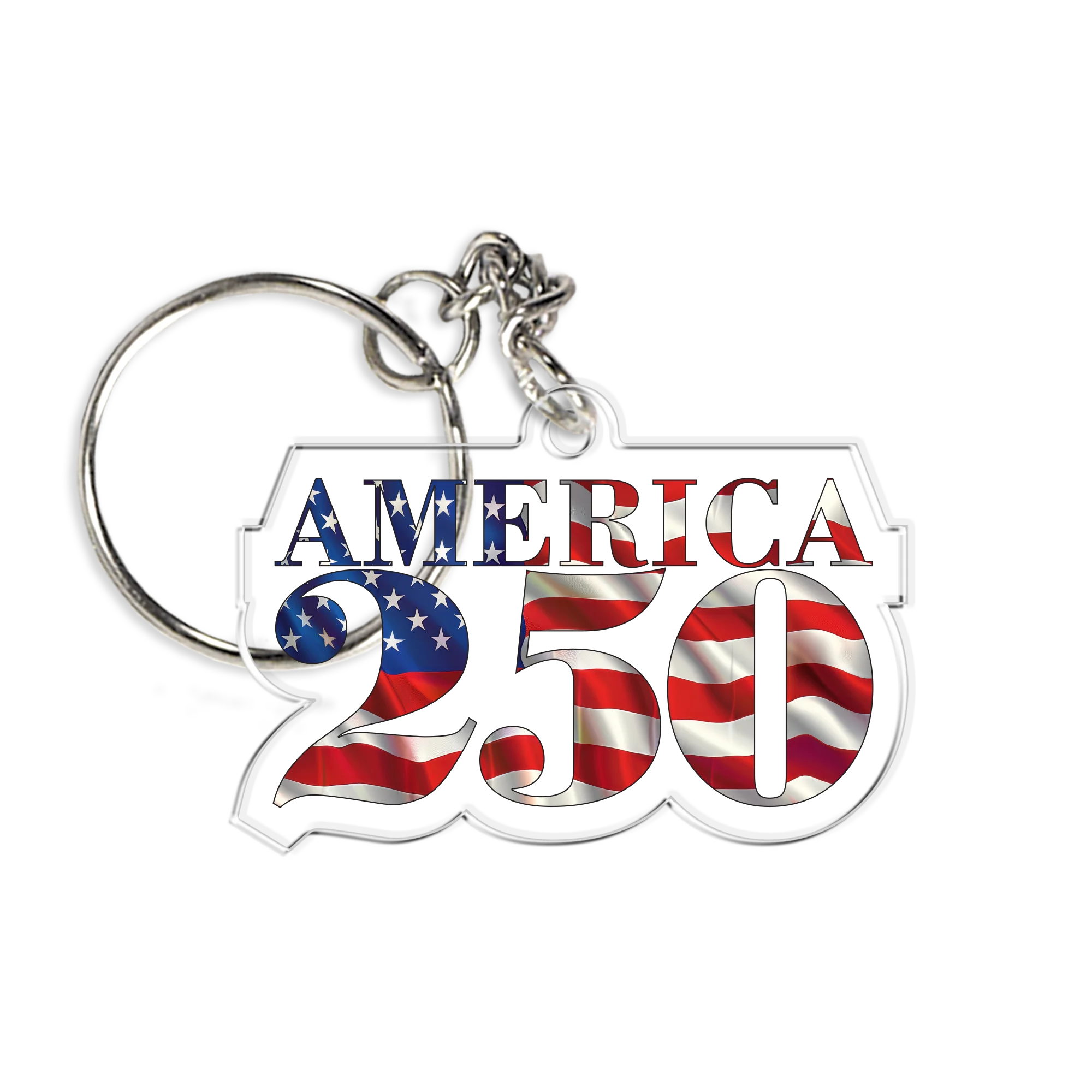 America 250 Keychain