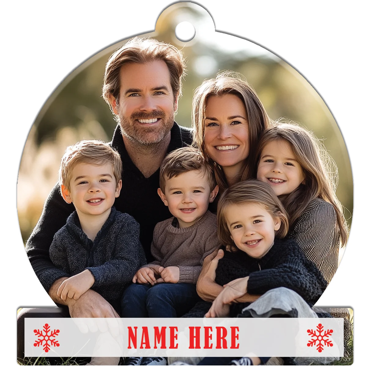 Custom Laser Cut Acrylic Ornament